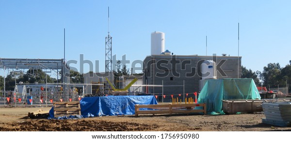 Hydrogen  Energy Project, Hastings, Victoria,\
Australia 16 May 20.  Preliminary site works for this world first\
project. Hydrogen produced at Loy Yang  trucked to this facility\
for shipping to Japan.