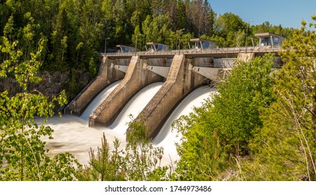 Hydropower Plant In Norway. Providing Green Energy. 