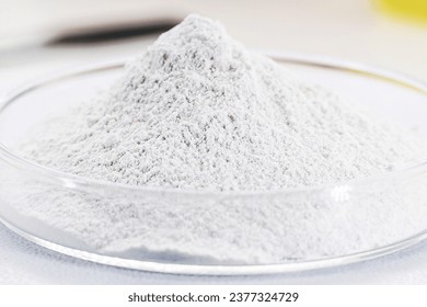 Hydroxide, magnesium, powder, compound, white solid, known as milk of magnesia for its dairy appearance, used as a laxative, treatment of occasional constipation, and antacid