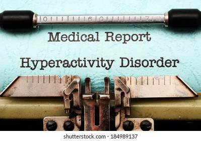 Hyperactivity disorder