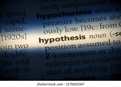 hypothesis etymology term