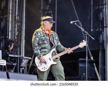 HYVINKAA, FINLAND – JUNE 3 2022: The Highly Influental Rock Band Killing Joke Performing At Rockfest Music Festival

Pictured: Martin Glover Aka Youth