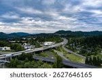 I5 between Springfield and Eugene, Oregon