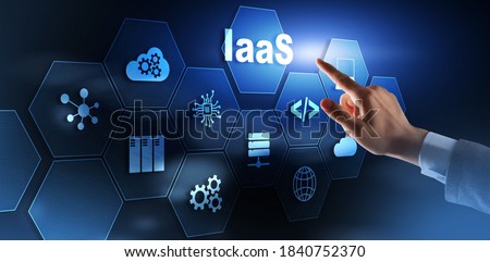 IaaS Infrastructure as a service cloud computing service model.