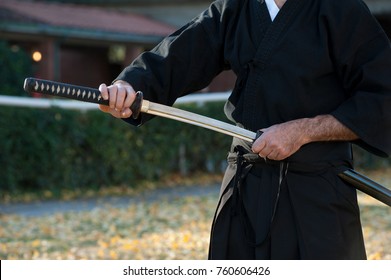Iaido is a Japanese martial art that emphasizes being aware and capable of quickly drawing the sword and responding to a sudden attack
