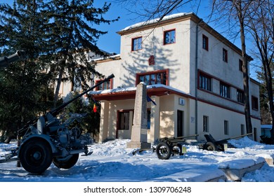 Iasi, Romania – 16 January 2019. The Army House In Iasi, Romania (property Belonging To The Sturza Boyars, Ciumara, Tudorache Bals And The Home Of The Poet Costache Conachi)