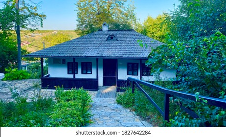 Iasi / Romania - September 2020: The Historic House Where The Writer Ion Creanga Lived