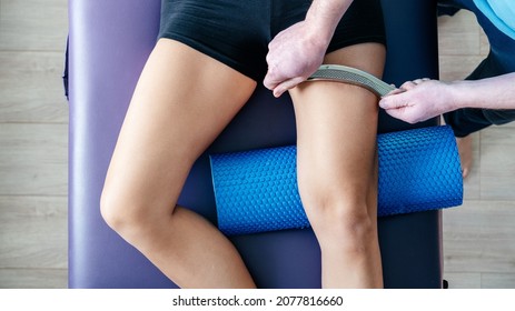 IASTM Treatment Of Rec Fem Pain And Quad Pain, Myofascial Release Of The Rectus Femoris, Quadriceps And IT Band Using Instrument-assisted Soft Tissue Mobilization Tool