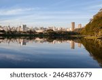 Ibirapuera Park, an urban park in São Paulo - Brazil