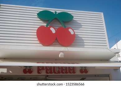 Ibiza, Spain - September 01, 2019  : Pacha Store In Sant Antoni De Portmany