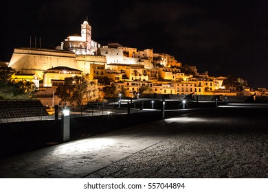 Ibiza Town At Night