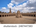 Ibn Tulun Mosque is the oldest mosque built in Cairo, Egypt March 2024