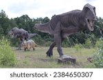 ice age, dinosaur, large animal, big eyes, dinosaurs, prehistory, hunting, jurassic park