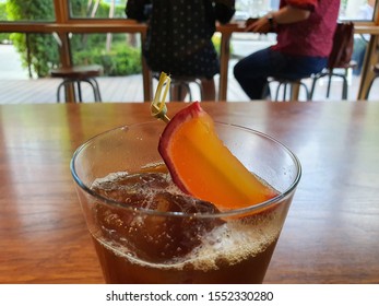 Ice Americano Coffee Passion Fruit. The Americano Is An IBA Official Cocktail Composed Of Campari, Sweet Vermouth, And For The Sparkling Version, Club Soda.