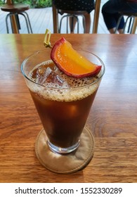 Ice Americano Coffee Passion Fruit. The Americano Is An IBA Official Cocktail Composed Of Campari, Sweet Vermouth, And For The Sparkling Version, Club Soda.