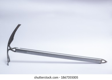 Ice Axe Isolated On A White Background