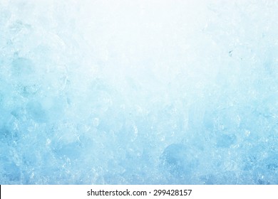 Ice Background, Frozen Water, Blue