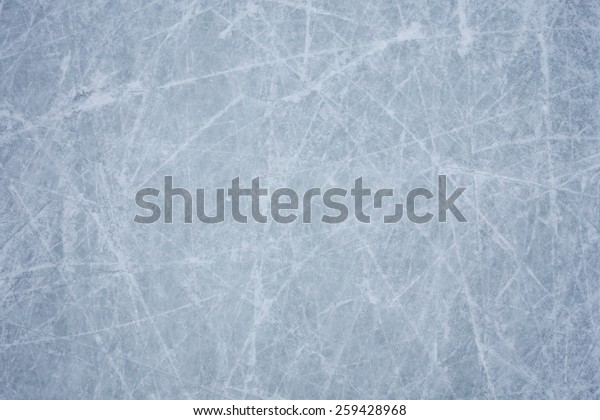 ice\
background with marks from skating and\
hockey