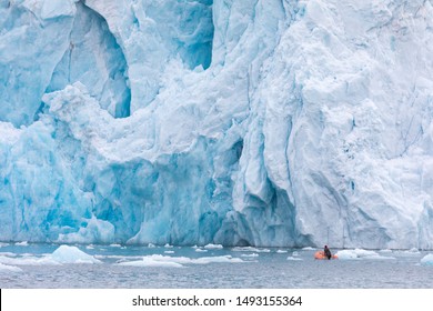 Ice Bergs At The Spitsbergen, Blur