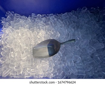 Ice Ice Bin Scoop Stock Photo 1674796624 