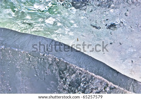 Ice block texture
