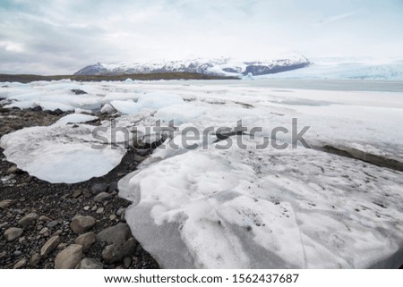 Similar – Foto Bild Gletscherzunge des Austerdalsbreen