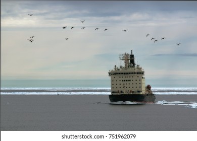 Ice Breaker Is To Meet The Convoy