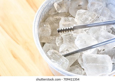 Ice Buckets And Ice Tongs