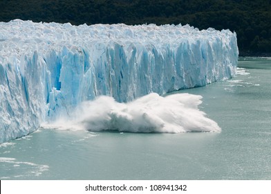 Ice Calving Off The Perito Moreno Glacier In Argentina