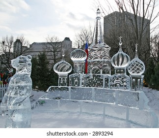 Ice Carvings At The Ottawa Winterlude