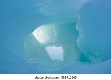 Ice Cave, Sakhalin, Russia