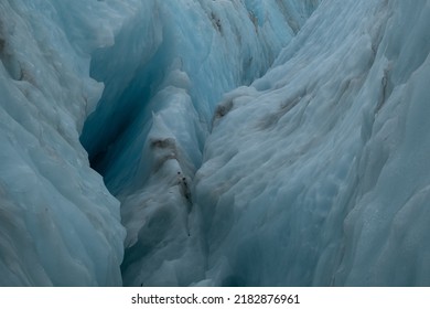 Ice Cavern On The Fox Glacier, New Zealand