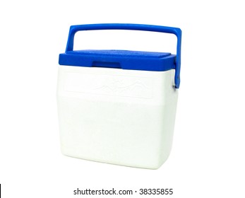 Ice Chest Isolated On White Background