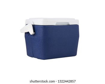 Ice Chest On Isolated White Background