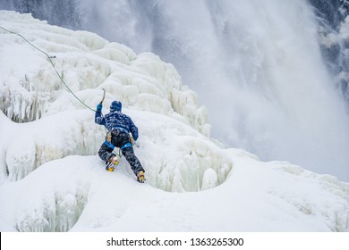 Ice Climbing In Canada