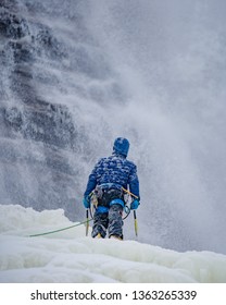 Ice Climbing In Canada