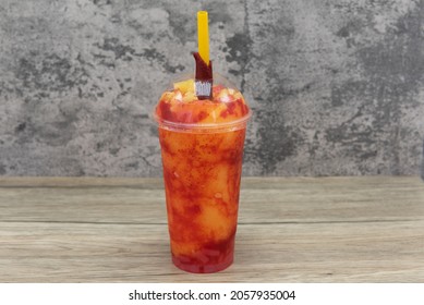 Ice Cold Chamoyada Will Quench That Thrist And Satisfy That Sweet Craving All In One Beverage.