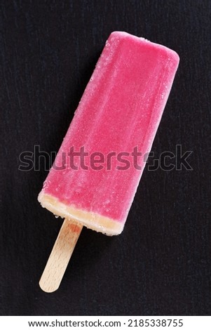 Similar – Foto Bild Erdbeer-Popsicles