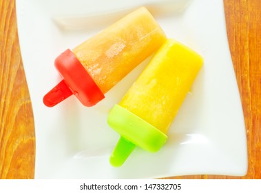 Download Yellow Ice Lolly Stock Photos Images Photography Shutterstock PSD Mockup Templates