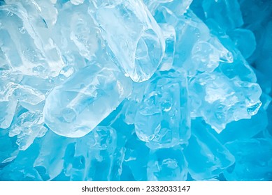 Ice cubes background, ice cube texture, ice wallpaper It makes me feel fresh and feel good. In the summer, ice and cold drinks will make us feel relaxed, Made for beverage or refreshment business.