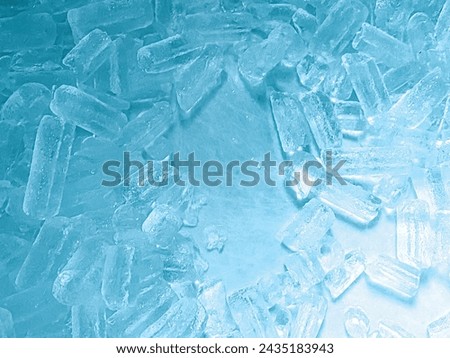 Ice cubes background, ice cube texture, ice wallpaper It makes me feel fresh and feel good. In the summer, ice and cold drinks will make us feel relaxed, Made for beverage or refreshment business.