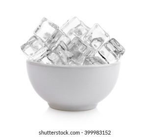 a bowl of ice