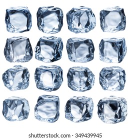 Ice Cubes Set - Shutterstock ID 349439945