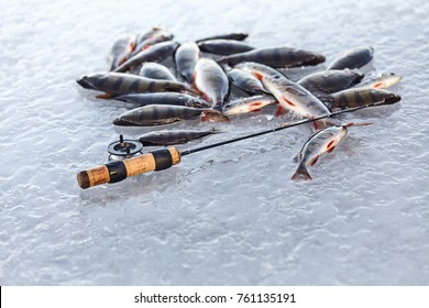 Ice Fishing. Winter Fishing