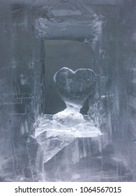 Ice Heart Sculpture