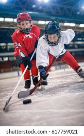 ice hockey sport young boys players