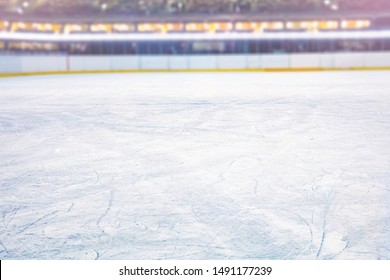 ICE HOCKEY STADIUM BACKGROUND, WINTER SPORT ARENA