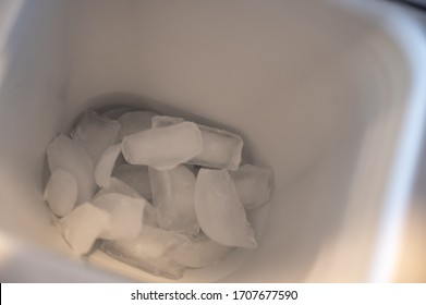 Ice Jam In Door Of Fridge Dispenser 