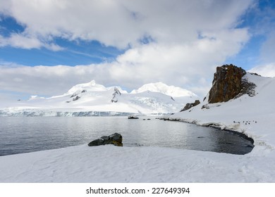 Ice Landscape Of SOuth Georgia