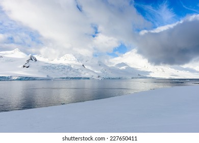 Ice Landscape Of SOuth Georgia